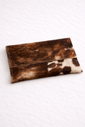 COWHIDE COMPUTER SLEEVE